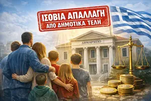 Σημαντική εξέλιξη: Δήμος αναγκάστηκε να χορηγήσει ισόβια απαλλαγή από δημοτικά τέλη σε πολύτεκνο