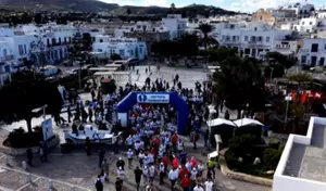 Πάρος: 1ος Δρόμος Ειρήνης- Γιορτή αθλητισμού αφιερωμένη στους ήρωες της Εθνικής Αντίστασης (βίντεο)