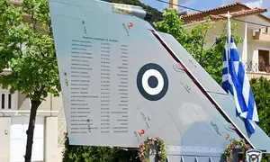 Τελετή Αποκαλυπτηρίων Μνημείου Πεσόντων Αεροπόρων Ν. Φωκίδας