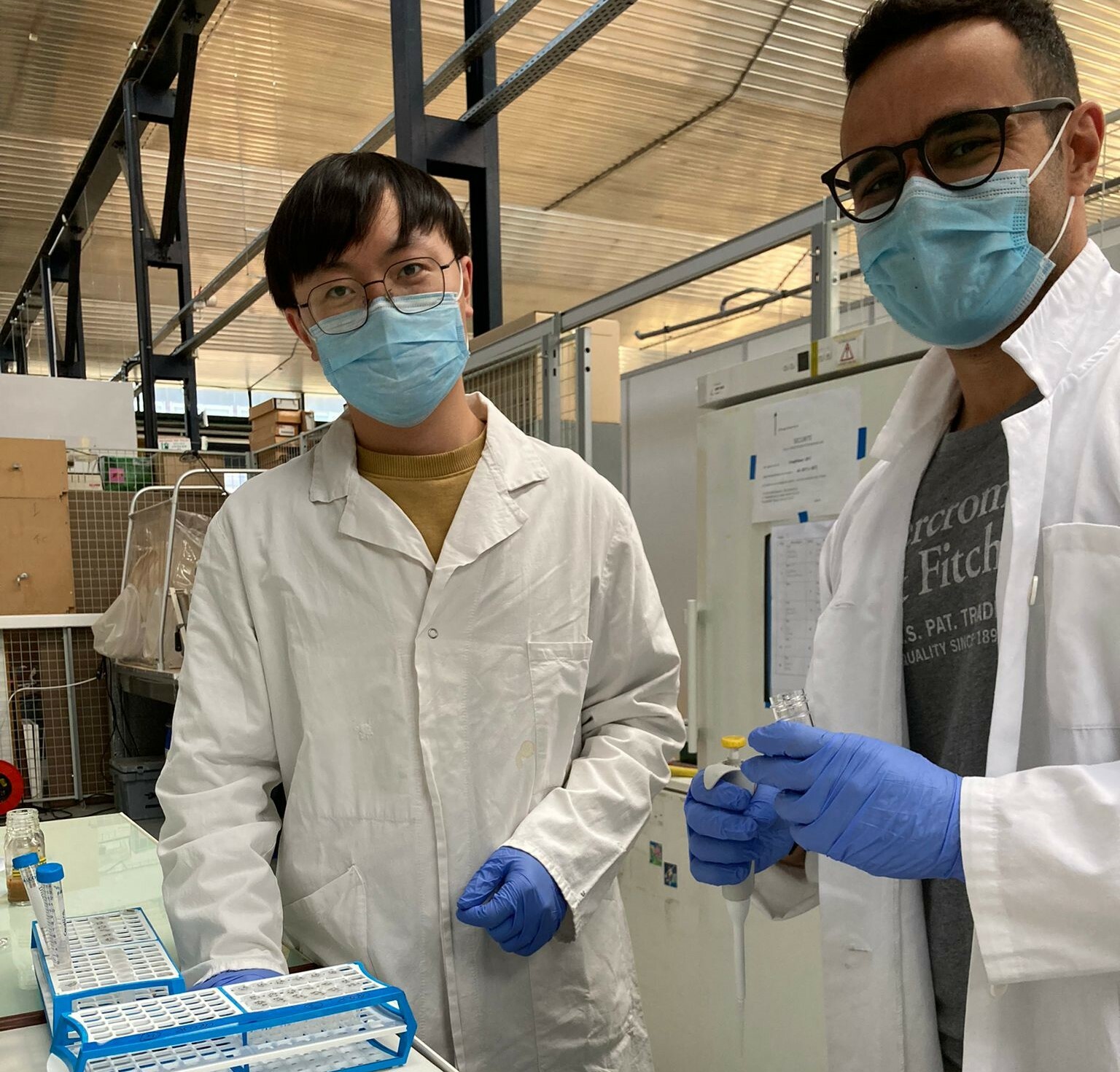 Ερευνητες του εργαστηρίου