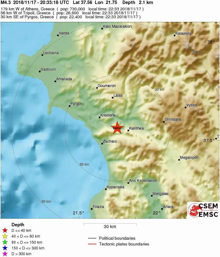 σεισμος τωρα