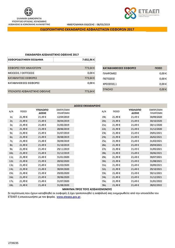 eteaep dikigoros ekkatharisi2017