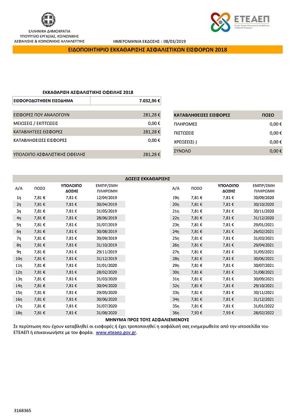 iatros eteaep ekkatharisi2018