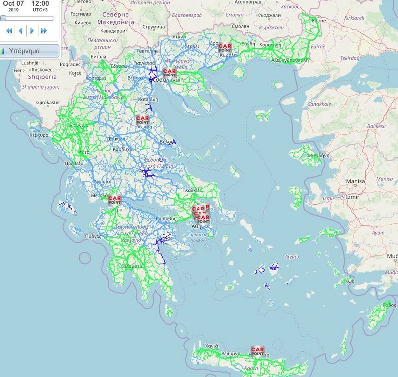 meteo roads ΚΑΙΡΟΣ