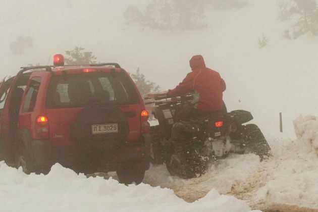 δερβενοχωρια 27χρονος ερευνες θριλερ χιονια