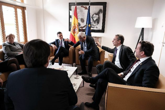 μητσοτακης μερκελ μακρόν