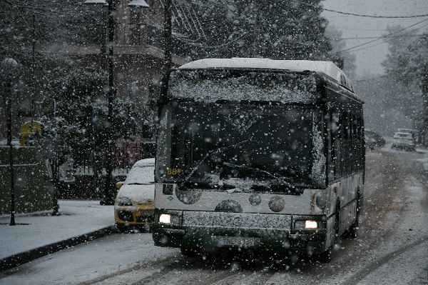 χιόνια Αττική