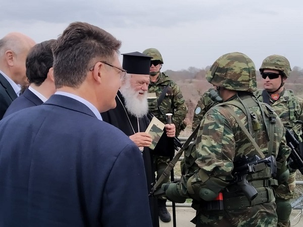 Αρχιεπίσκοπος Ιερώνυμος στον Έβρο