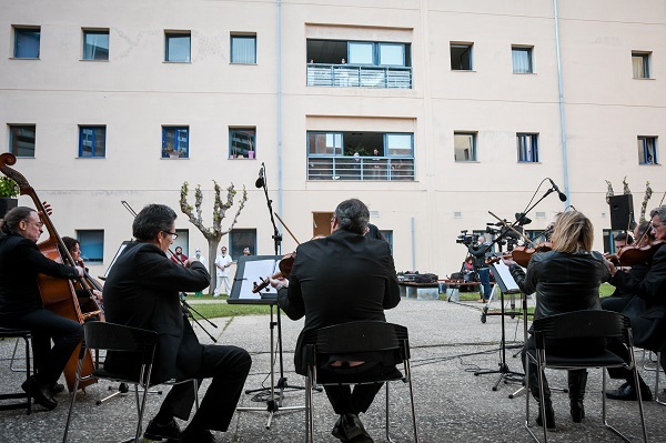 Συναυλία της ΕΡΤ στο Αττικό Νοσοκομείο