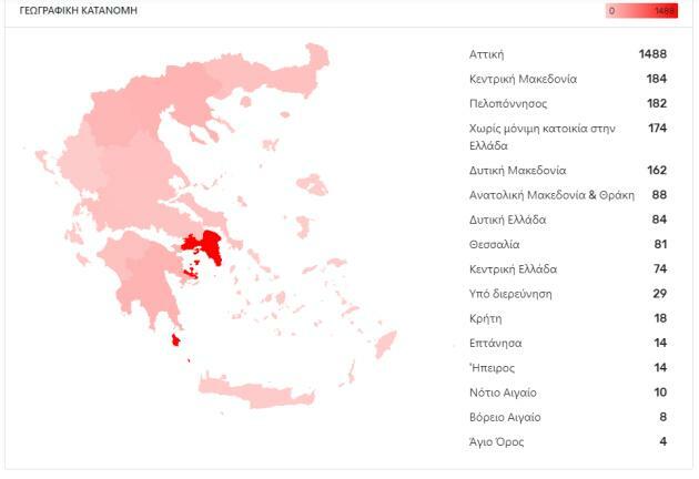 Κρούσματα Ελλάδα 3.5