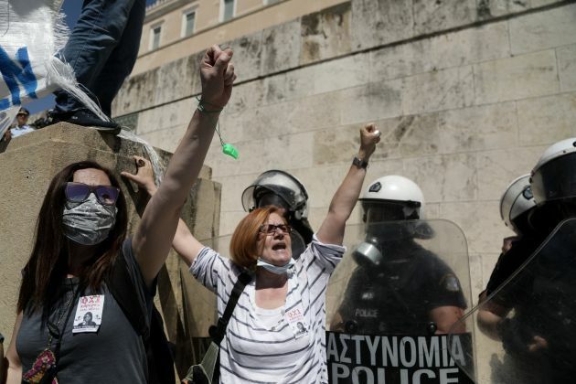 Βουλή συλλαλητήριο εκπαιδευτικοί