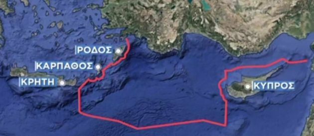 χαρτης αιγαιο έρευνες τουρκια