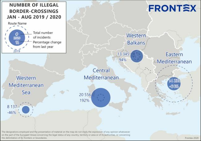 ΧΑΡΤΗΣ FRONTEX