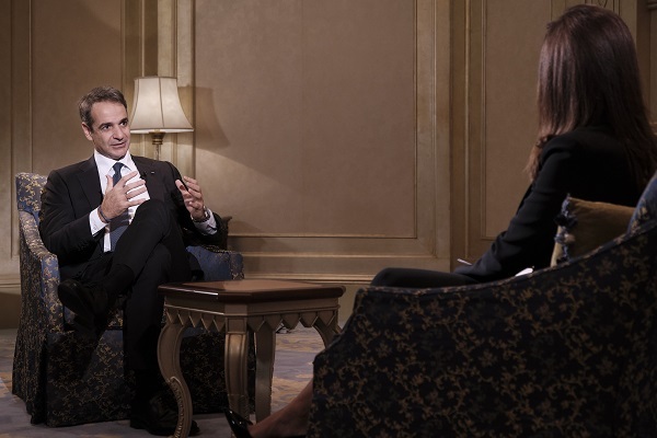 Συνέντευξη Μητσοτάκη στο Sky News Arabia