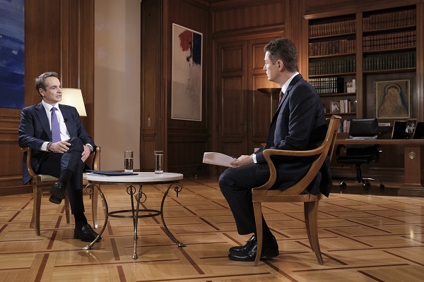 Συνέντευξη Μητσοτάκη στον Alpha