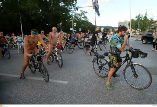 γυμνή ποδηλατοδρομία θεσσαλονικη