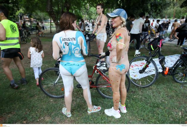 γυμνή ποδηλατοδρομία θεσσαλονικη