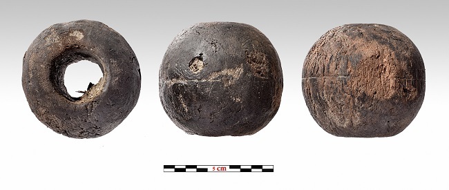 5 Ξύλινος κύλινδρος για την κύλιση της κεραίας στον ιστό