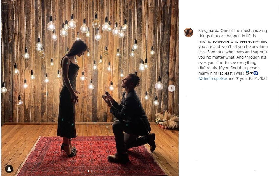 Δημήτρης Πέλκας: Έκανε πρόταση γάμου στην αγαπημένη του