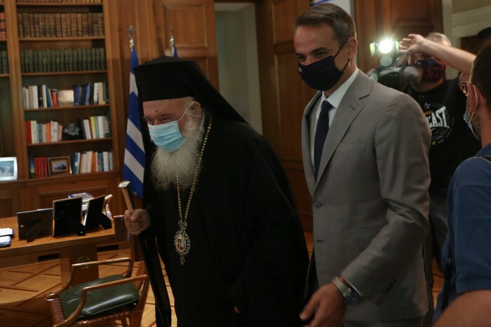 mitsotakis archiepiskopos ierwnimos maksimou sinantiti eurokinissi 2
