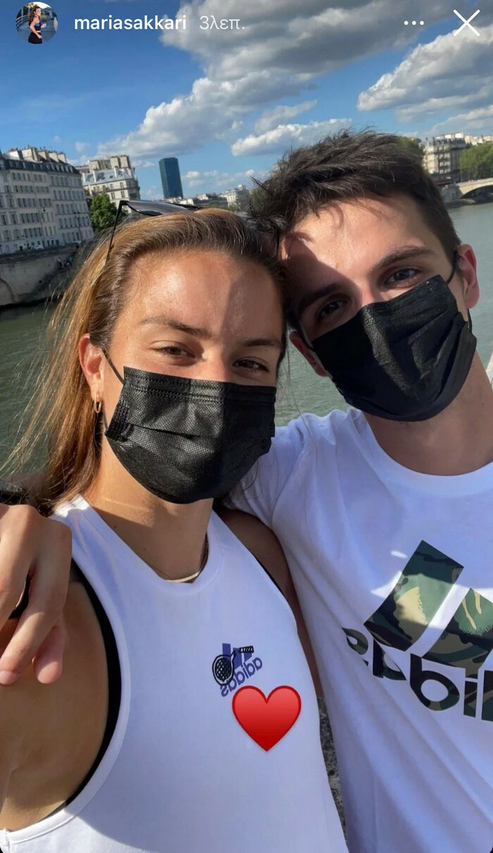 mitsotakis sakkari fwtografia instagram parisi roland garros