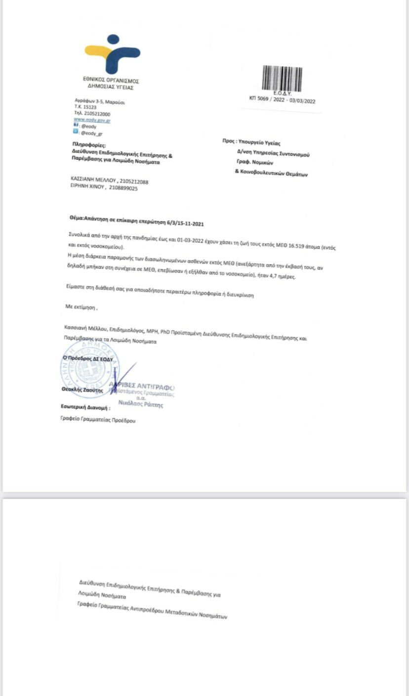 ΕΓΓΡΑΦΟ ΕΟΔΥ