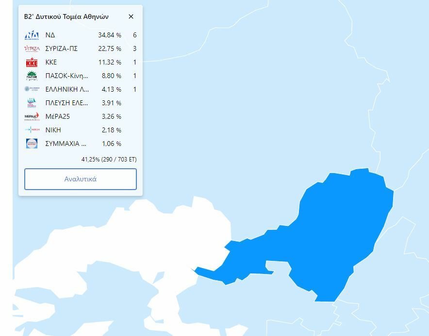 ΔΥΤΙΚΟΣ ΤΟΜΕΑΣ