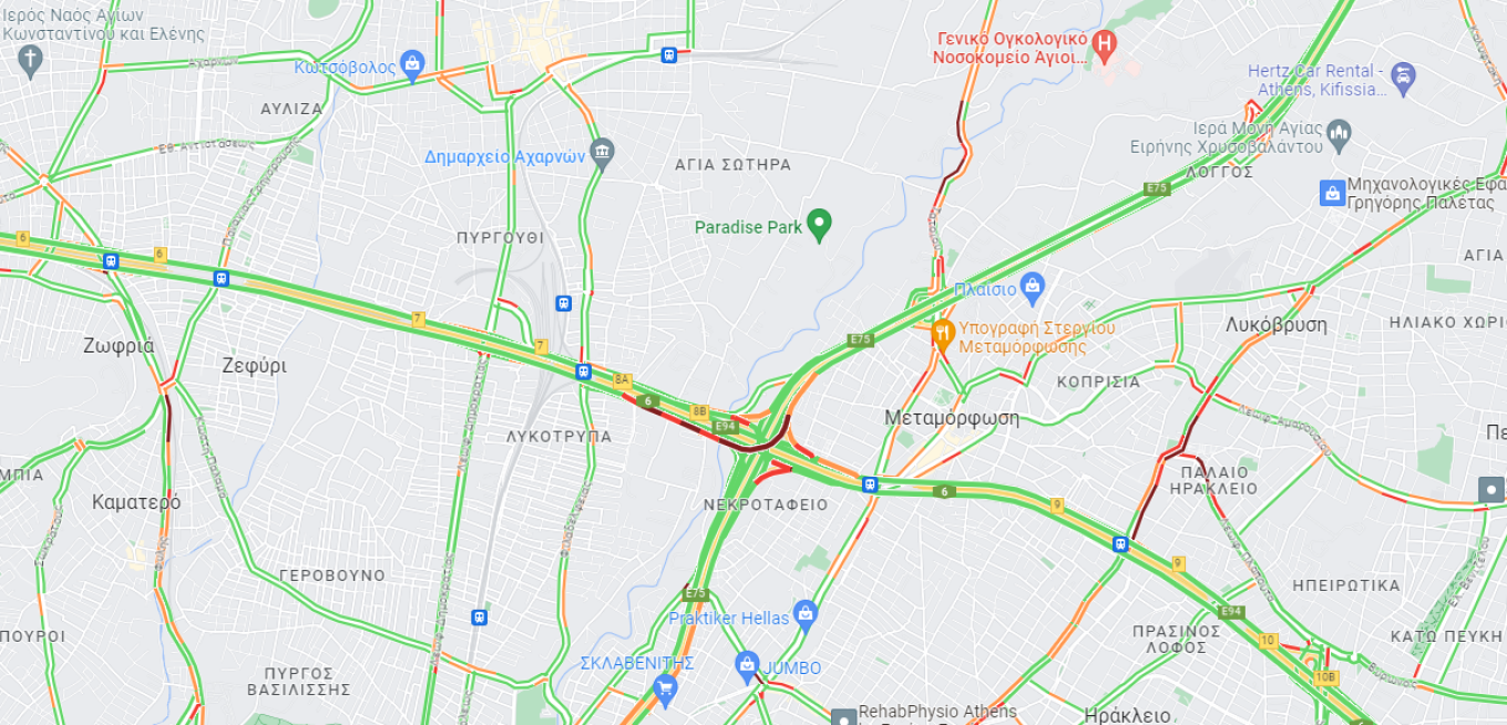 ATTIKIODOSTORA KINISI