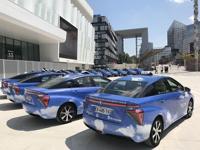 Paris Hydrogen Taxis HYPE 2