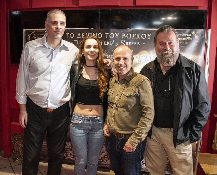 G.STRAVOLAIMOS E.KARADIMA G.KASSIS K.SAVVIDAKISphoto by YANNIS PARASIRIS 7