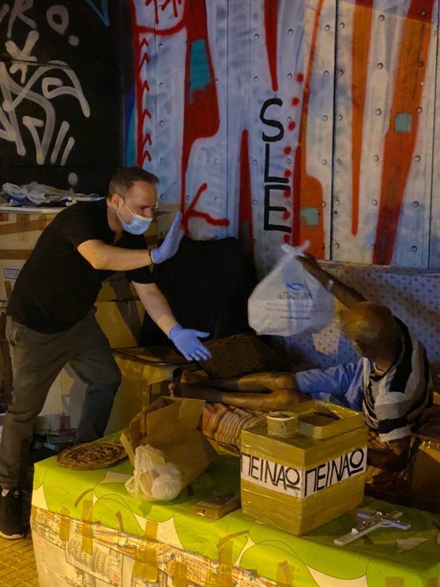 αστεγοι αποστολη