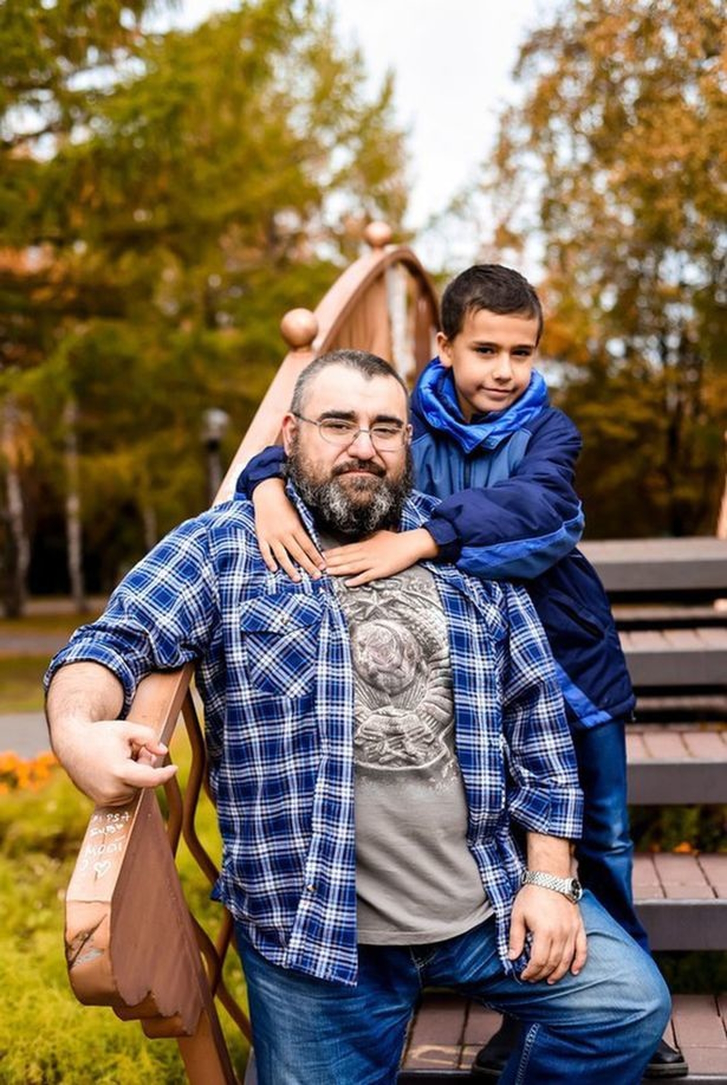 PAY Missing 12 Dmitry Galanin and his son Mikhail The Siberian Times