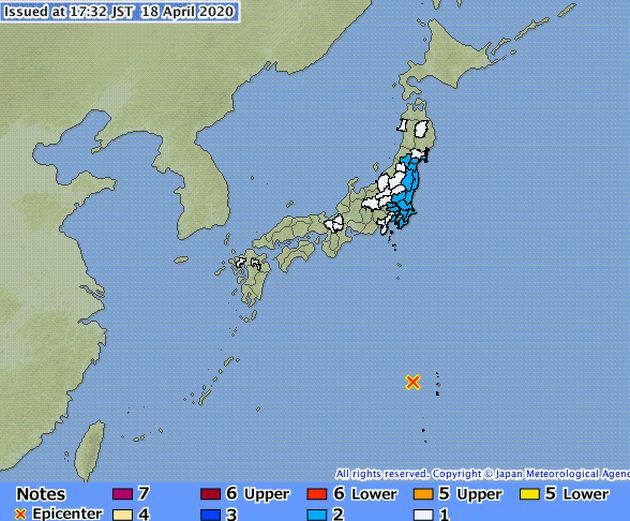 earthquaqe japan