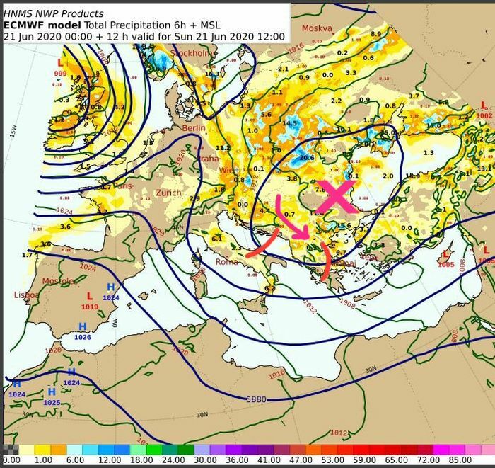 καιρος κακοκαιρια εμυ