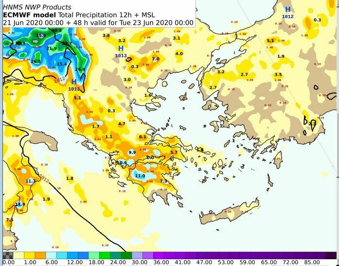 καιρος κακοκαιρια εμυ