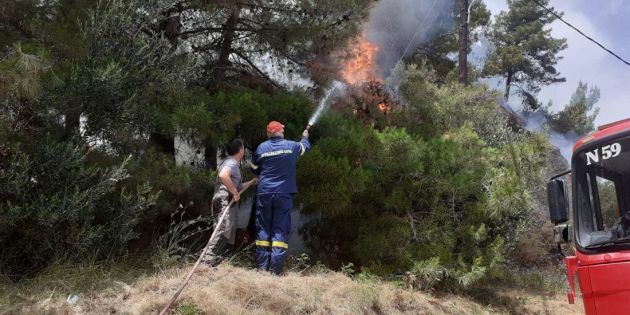 φωτια ζακυνθος