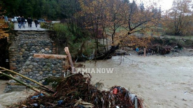 gefira καταρρευση ευβοια διδω κακοκαιρια