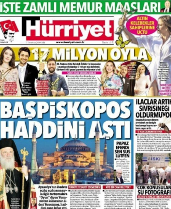 χουριέτ αρχιεπίσκοπος ιερόνυμος