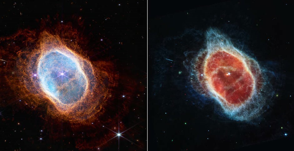 main image stellar death s ring miri nircam sidebyside 5mb