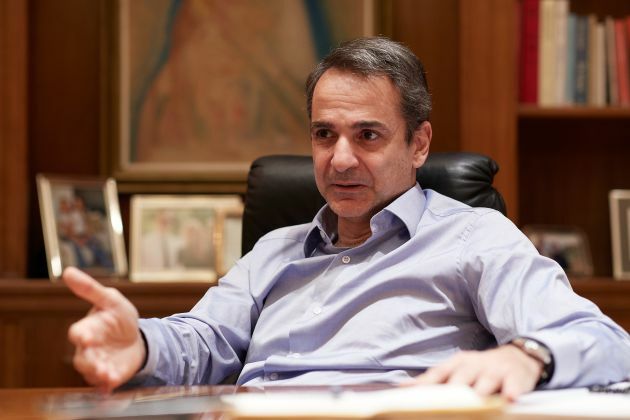 μητσοτάκης συνέντευξη πρώτο θέμα κορονοϊός