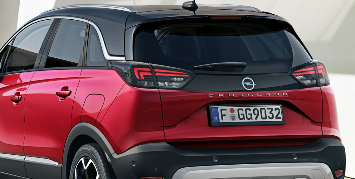 opel crossland exterior rear lamps 21x9 cr21 e01 0022