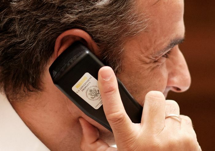 τηλέφωνο Μητσοτάκη Τραμπ