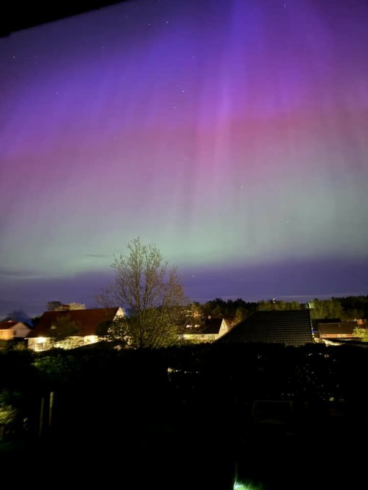 γεωμαγνητικη καταιγίδα βορειο σελας σουηδια