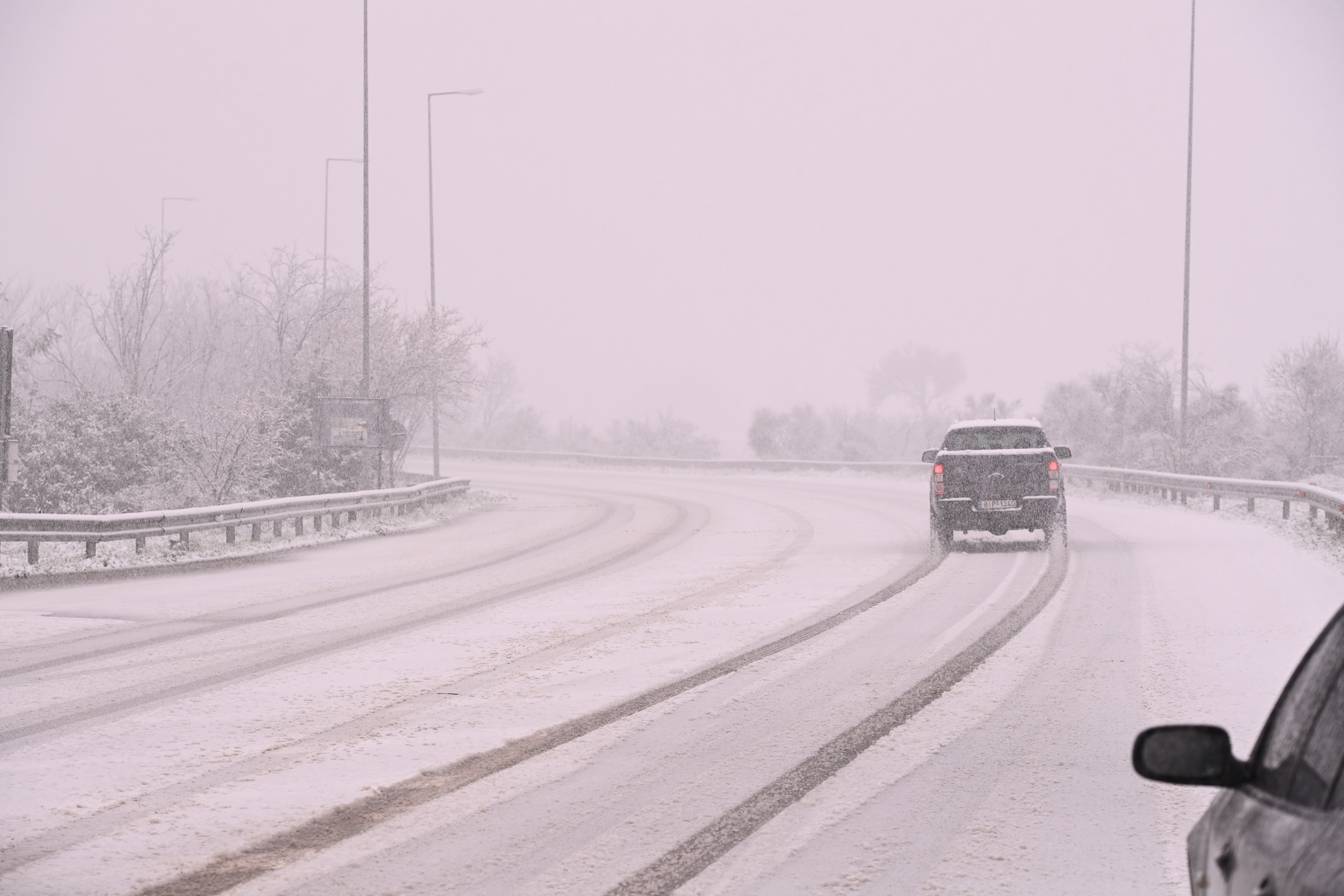 δρόμοι χιονια