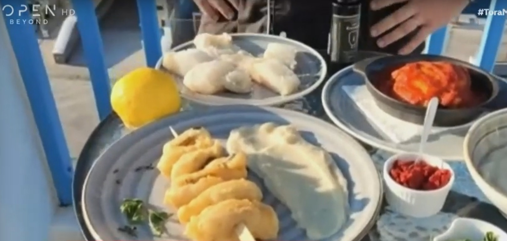 σουβλακι μπακαλιαρου