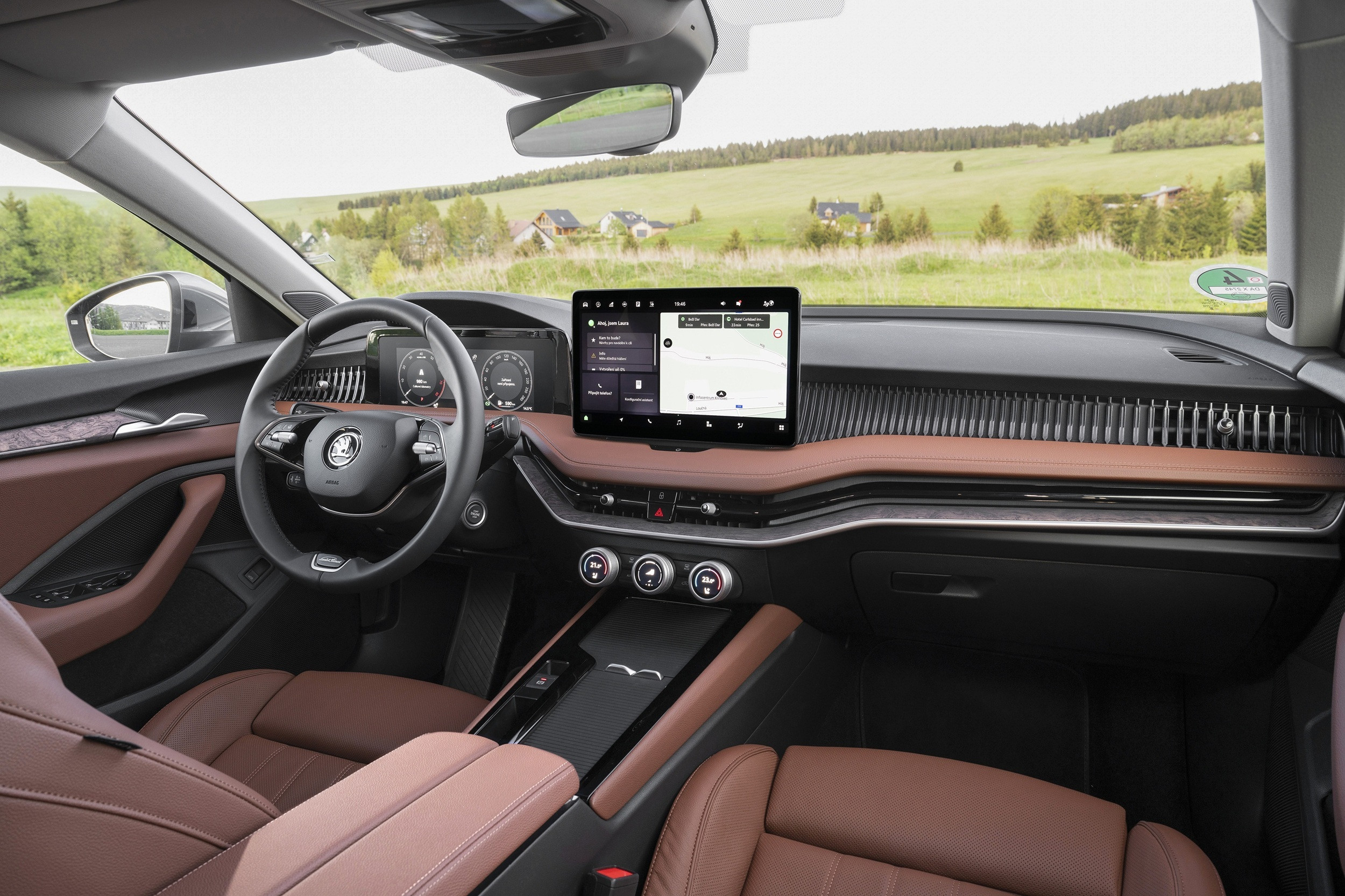 Skoda Superb LK Interior 928c5