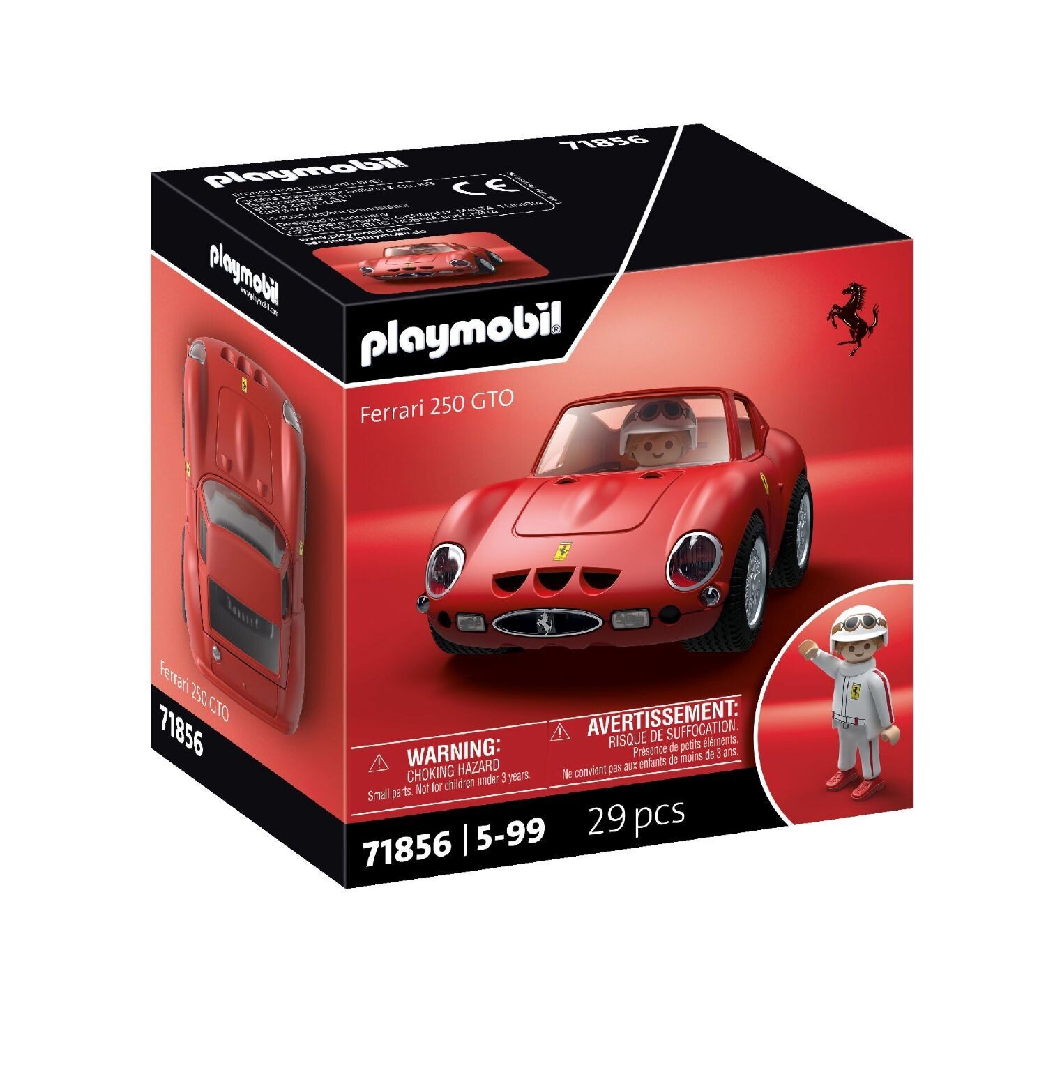 71856 playmobil x ferrari 250 gto 2763c
