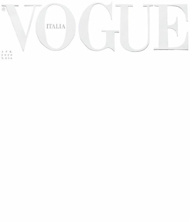 vogue εξώφυλλο κορονοϊός