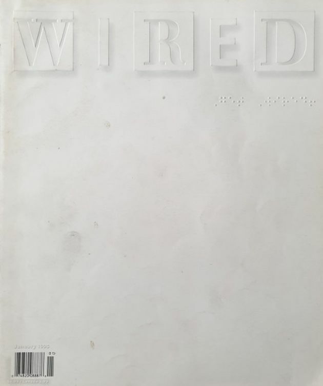 wired εξώφυλλο λευκό