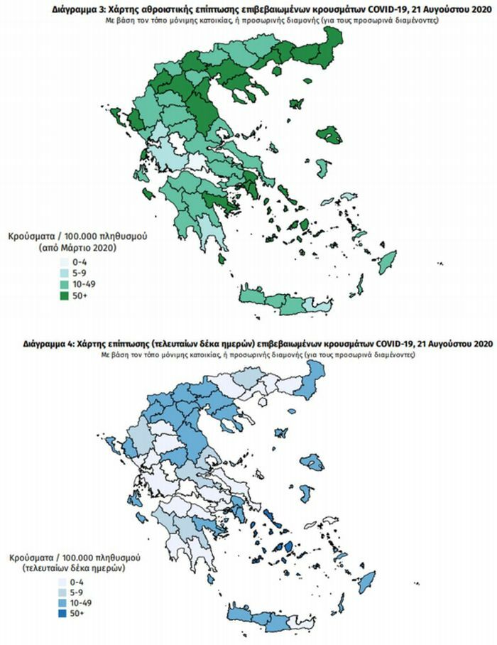 κρουσματα σημερα κορονοϊος